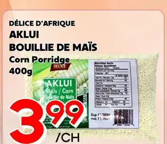 Marche Salaberry DÉLICE D'AFRIQUE AKLUI BOUILLIE DE MAÏS offer