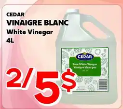 Marche Salaberry CEDAR VINAIGRE BLANC offer