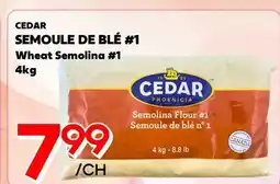 Marche Salaberry CEDAR SEMOULE DE BLÉ #1 offer