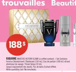 Pharmaprix RABANNE INVICTUS VICTORY ELIXIR offer