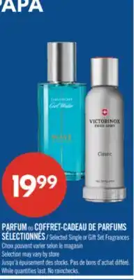 Pharmaprix Selected Single or Gift Set Fragrances offer