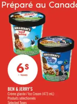 Pharmaprix BEN & JERRY'S Ice Cream offer