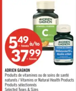 Pharmaprix ADRIEN GAGNON Vitamins or Natural Health Products offer