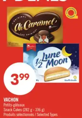 Pharmaprix VACHON Snack Cakes offer
