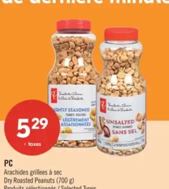 Pharmaprix PC Dry Roasted Peanuts offer