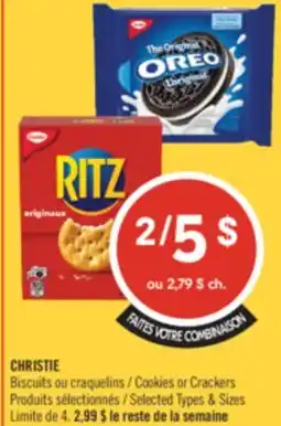 Pharmaprix CHRISTIE Cookies or Crackers offer