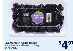 Walmart Sweet Karoline Blackberries offer