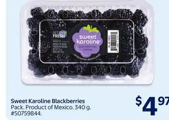 Walmart Sweet Karoline Blackberries offer