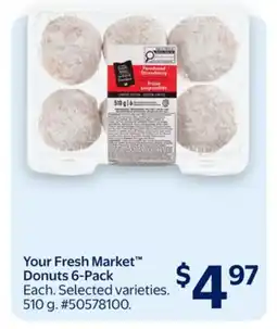 Walmart Your Fresh Market Donuts 6-Pack offer
