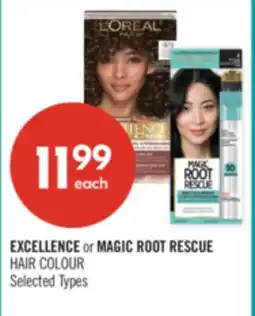 Shoppers Drug Mart EXCELLENCE or MAGIC ROOT RESCUE HAIR COLOUR offer