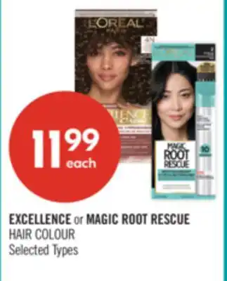 Shoppers Drug Mart EXCELLENCE or MAGIC ROOT RESCUE HAIR COLOUR offer