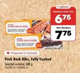Real Canadian Superstore Pork Back Ribs, Fully Cooked offer