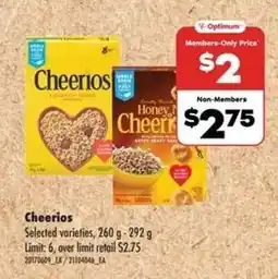 No Frills Cheerios offer