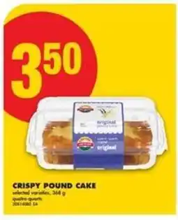 No Frills CRISPY POUND CAKE offer