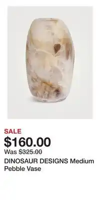 Holt Renfrew DINOSAUR DESIGNS Medium Pebble Vase offer