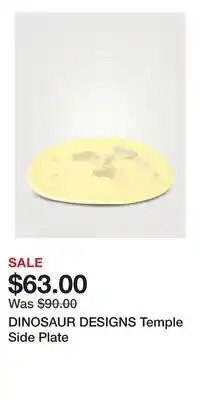 Holt Renfrew DINOSAUR DESIGNS Temple Side Plate offer