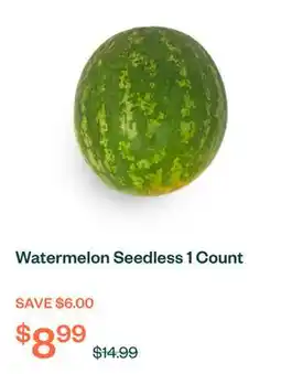 Voilà Watermelon Seedless 1 Count offer
