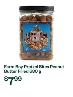 Voilà Farm Boy Pretzel Bites Peanut Butter Filled 680 g offer