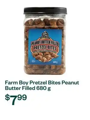 Voilà Farm Boy Pretzel Bites Peanut Butter Filled 680 g offer