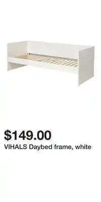IKEA VIHALS Daybed frame, white offer