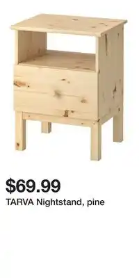IKEA TARVA Nightstand, pine offer
