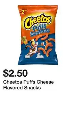 Dollarama Cheetos Puffs Cheese Flavored Snacks offer