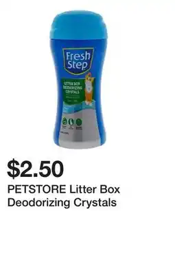 Dollarama PETSTORE Litter Box Deodorizing Crystals offer