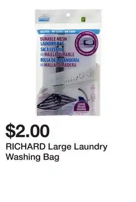 Dollarama RICHARD Large Laundry Washing Bag offer