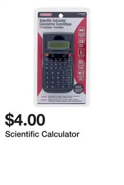 Dollarama Scientific Calculator offer