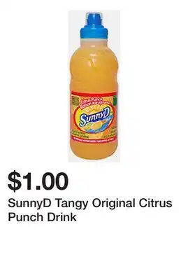 Dollarama SunnyD Tangy Original Citrus Punch Drink offer