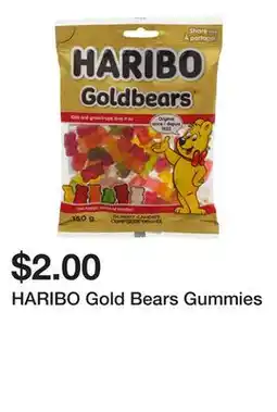 Dollarama HARIBO Gold Bears Gummies offer