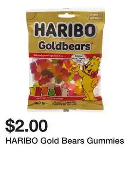 Dollarama HARIBO Gold Bears Gummies offer