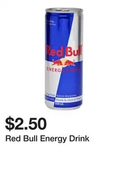 Dollarama Red Bull Energy Drink offer