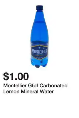 Dollarama Montellier Gfpf Carbonated Lemon Mineral Water offer