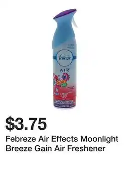 Dollarama Febreze Air Effects Moonlight Breeze Gain Air Freshener offer