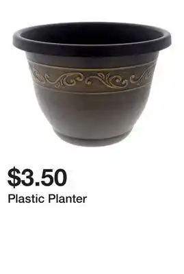 Dollarama Plastic Planter offer