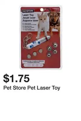 Dollarama Pet Store Pet Laser Toy offer