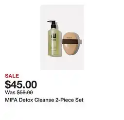 TSC Stores MIFA Detox Cleanse 2-Piece Set offer