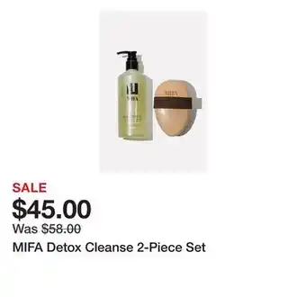 TSC Stores MIFA Detox Cleanse 2-Piece Set offer
