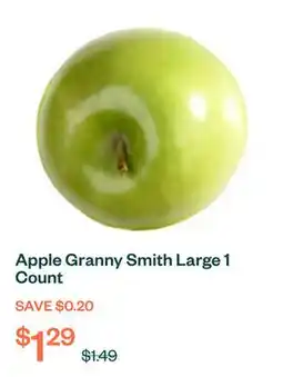 Voilà Apple Granny Smith Large 1 Count offer