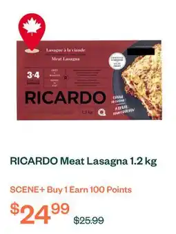 Voilà RICARDO Meat Lasagna 1.2 kg offer
