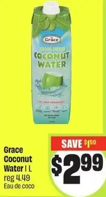 FreshCo Grace Coconut Water offer