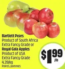 FreshCo Bartlett Pears offer