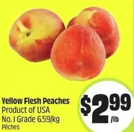 FreshCo Yellow Flesh Peaches offer