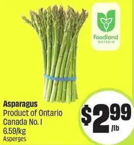 FreshCo Asparagus offer