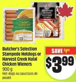 FreshCo Butcher's Selection Stampede Hotdogs offer