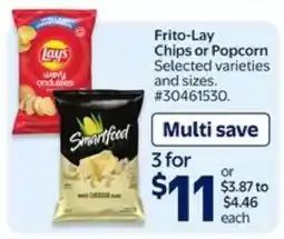 Walmart Frito-Lay Chips or Popcorn offer