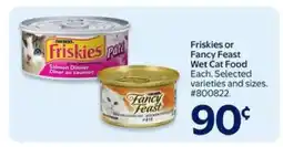 Walmart Friskies or Fancy Feast Wet Cat Food offer