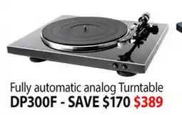 2001 Audio Video DP300F Fully automatic analog Turntable offer