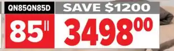 2001 Audio Video QN85QN85D 85 Samsung Neo QLED 4K offer